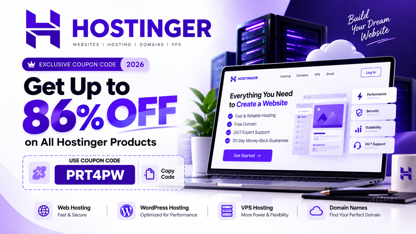 Hostinger Coupon Code